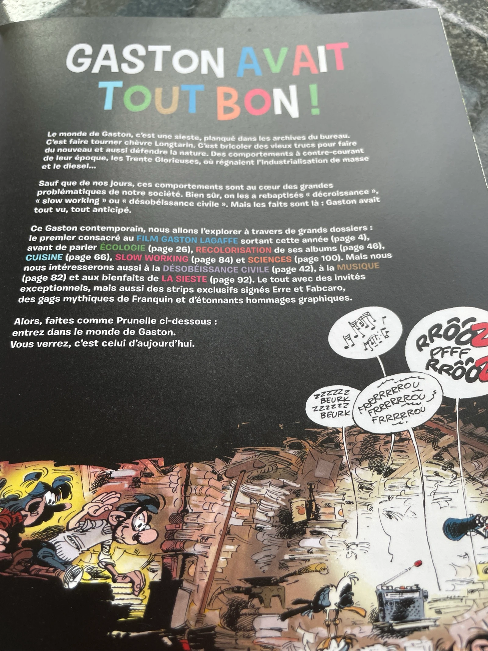 Mega Spirou special edition Gaston The Clumsy One Who Had a Nose – photo 3